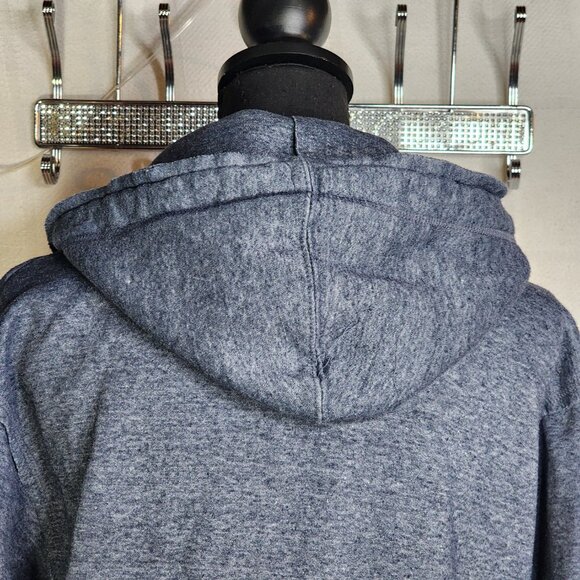 Ragwear U.S.A. Cotton Poly LS 1/4 Zip Pullover Atlanta GA Fleece Lined Hoodie M - Picture 14 of 16